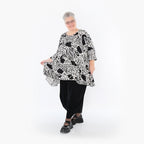 AKH Fashion · Shirt · Conny · 593 · Schwarz/Weiß