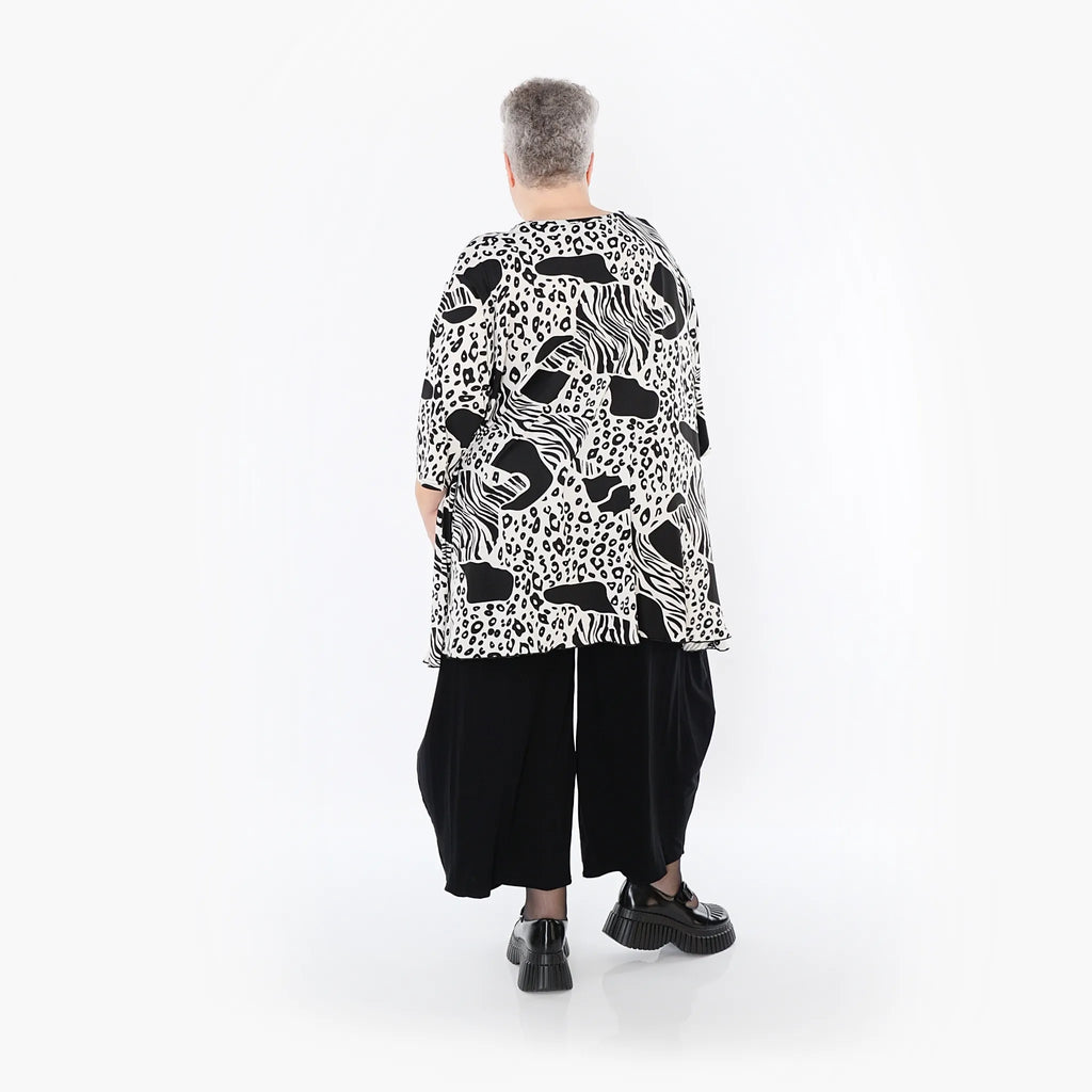 AKH Fashion · Shirt · Conny · 593 · Schwarz/Weiß