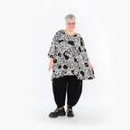 AKH Fashion · Shirt · Conny · 593 · Schwarz/Weiß