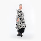 AKH Fashion 6563 Big Shirt, Schwarz-Weiß