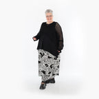 AKH Fashion · Hose · Conny · 7077 · Schwarz/Weiß