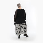 AKH Fashion · Hose · Conny · 7077 · Schwarz/Weiß