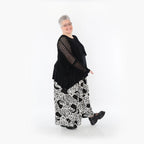 AKH Fashion · Hose · Conny · 7077 · Schwarz/Weiß