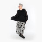 AKH Fashion · Hose · Conny · 7077 · Schwarz/Weiß
