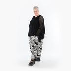 AKH Fashion · Hose · Conny · 8069 · Schwarz/Weiß