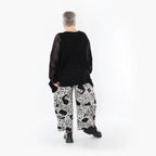 AKH Fashion · Hose · Conny · 8069 · Schwarz/Weiß