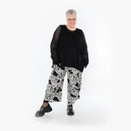 AKH Fashion · Hose · Conny · 8069 · Schwarz/Weiß