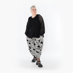 AKH Fashion · Hose · Conny · 8069 · Schwarz/Weiß