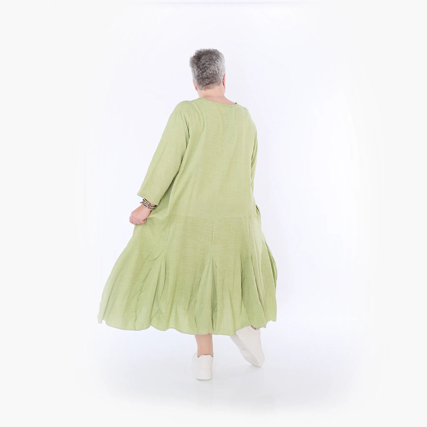 AKH Fashion 6972 Kleid, Apfelgrün