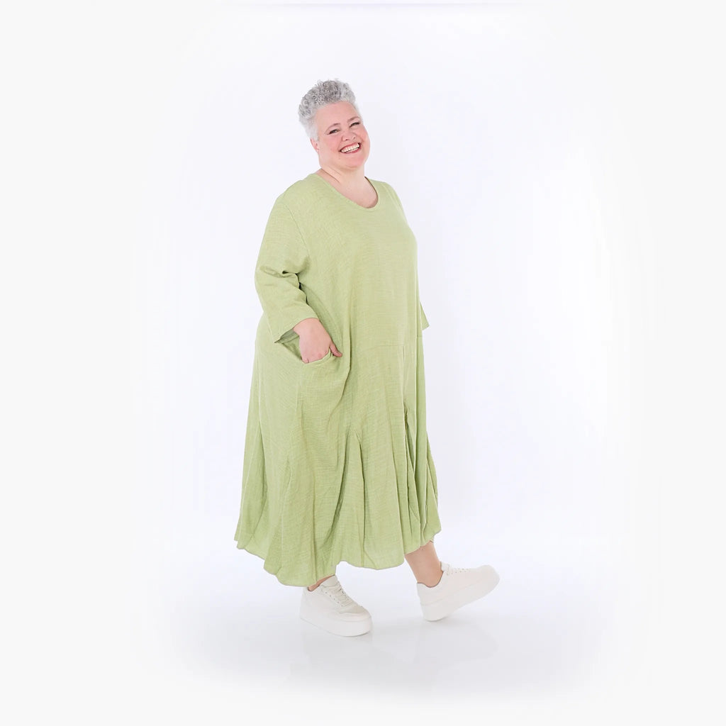 AKH Fashion · Kleid · Lunara · 6972 · Apfelgrün