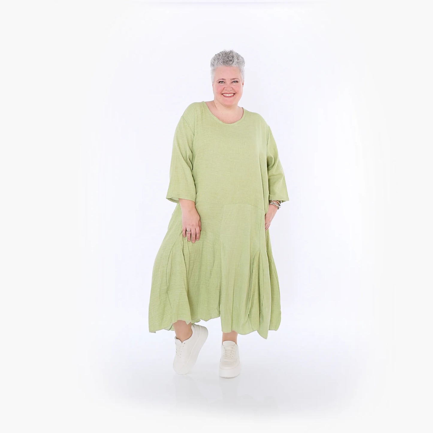 AKH Fashion 6972 Kleid, Apfelgrün