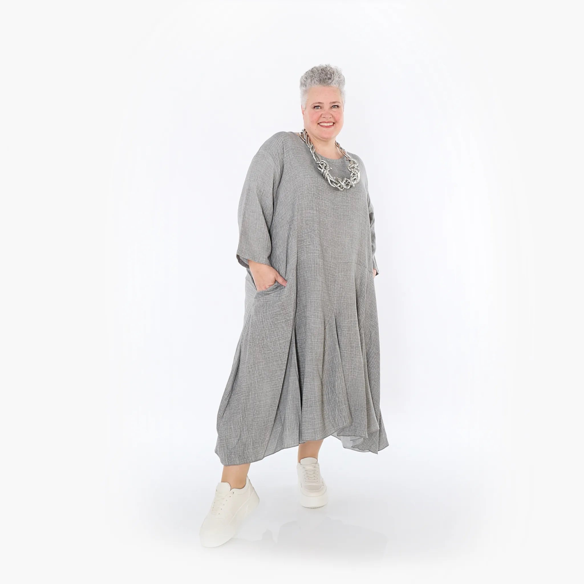 Robe AKH Fashion 6972, grise