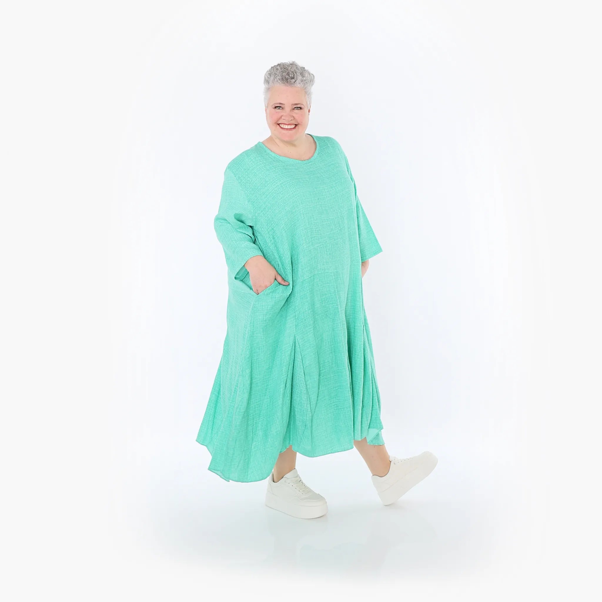 AKH Fashion · Kleid · Lunara · 6972 · Grün