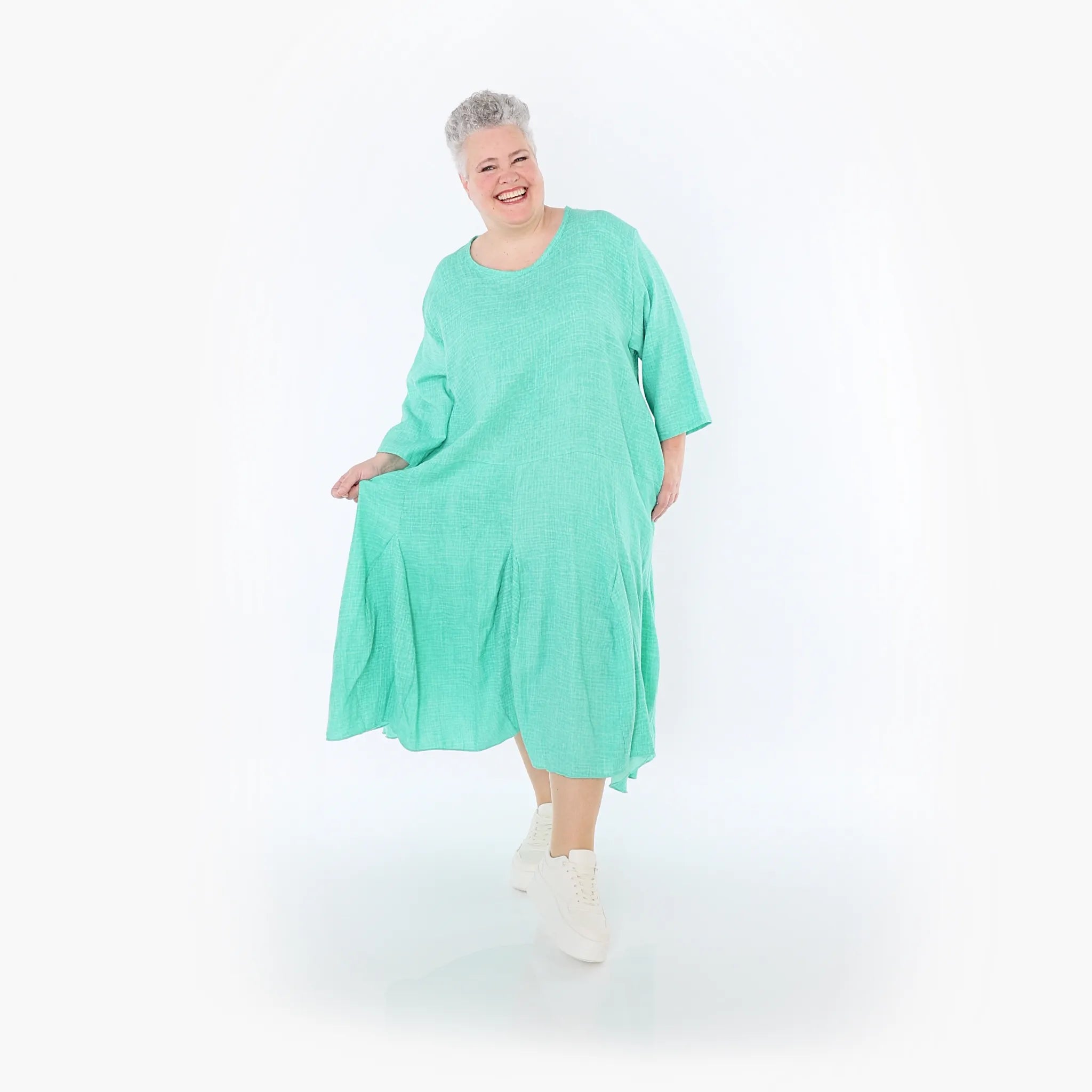 AKH Fashion · Kleid · Lunara · 6972 · Grün