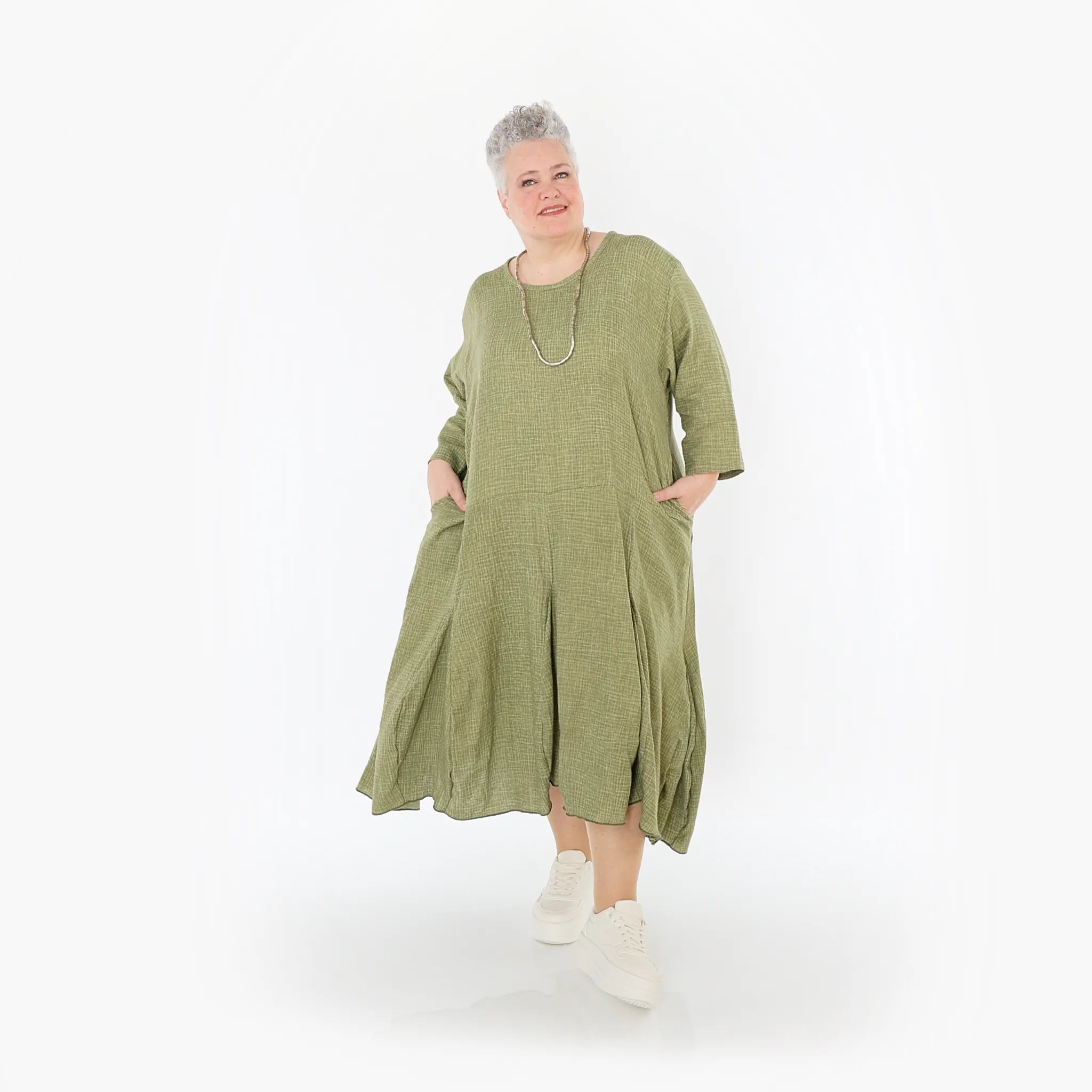Robe AKH Fashion 6972, kaki