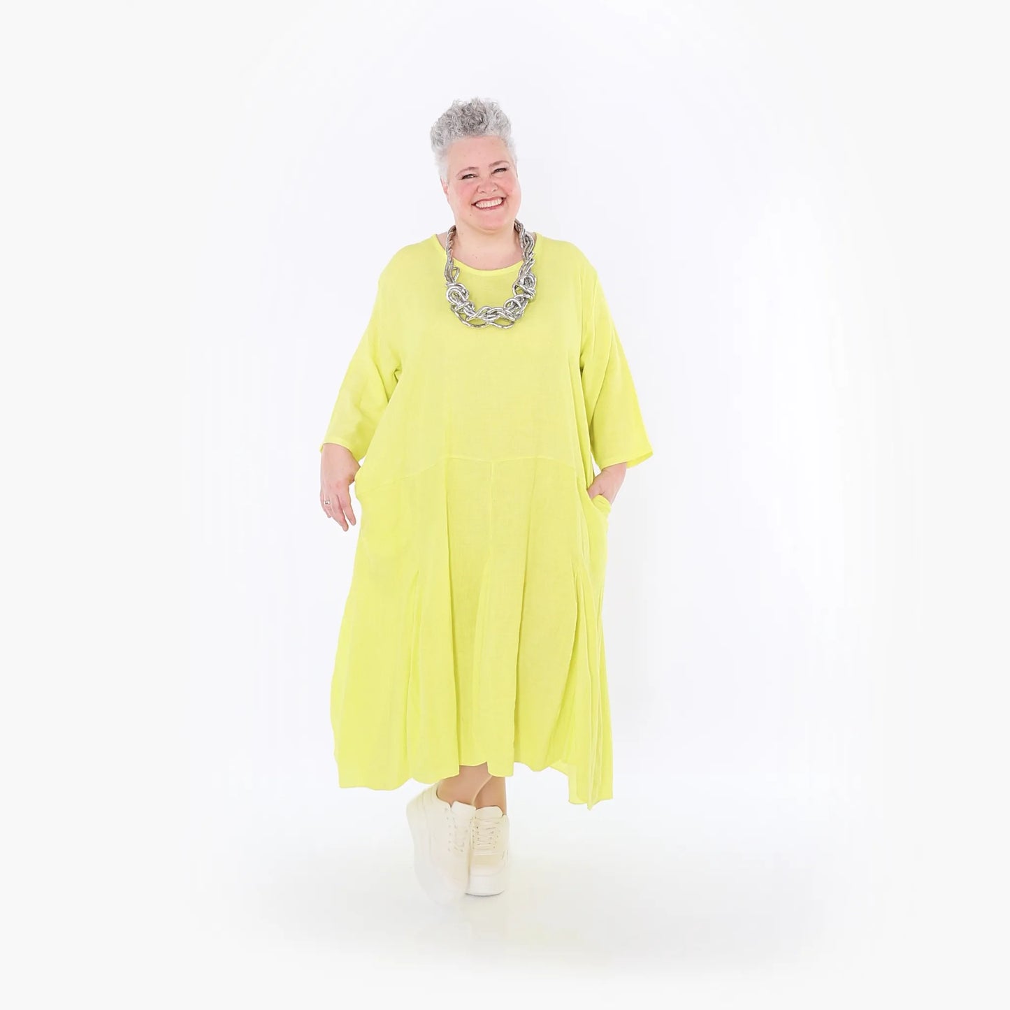 AKH Fashion 6972 Kleid, Lime