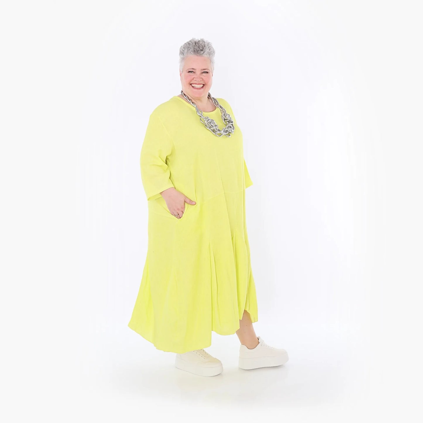 AKH Fashion 6972 Kleid, Lime