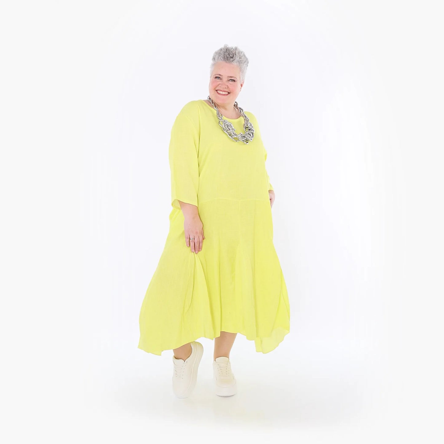 AKH Fashion 6972 Kleid, Lime