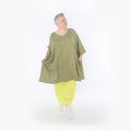 AKH Fashion 7022 Grande chemise, kaki