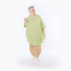 Chemisier AKH Fashion 7106, vert pomme