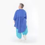 AKH Fashion 7106 Bluse, Blau