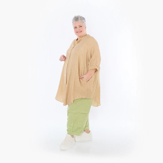 AKH Fashion 7106 Bluse, Cognac