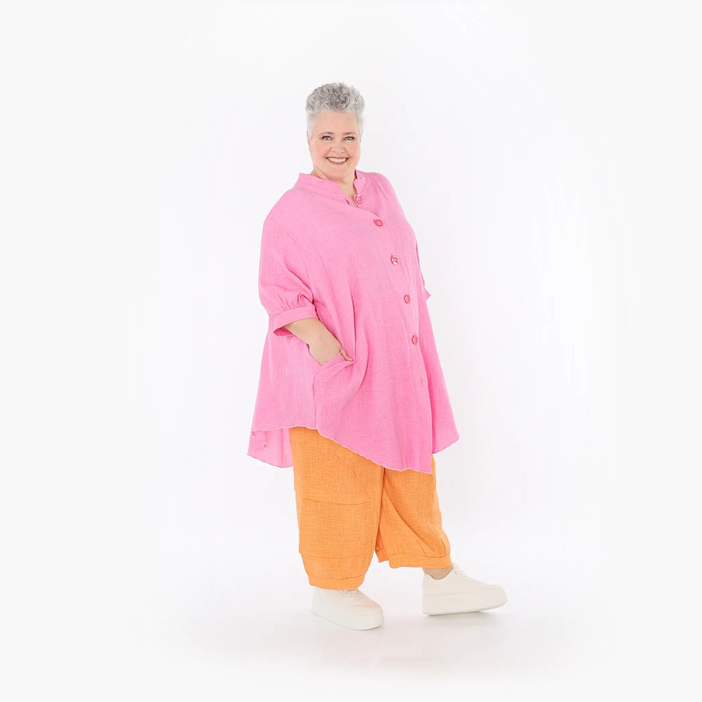 AKH Fashion 7106 Chemisier Fuchsia