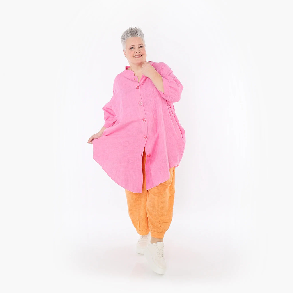 AKH Fashion 7106 Chemisier Fuchsia