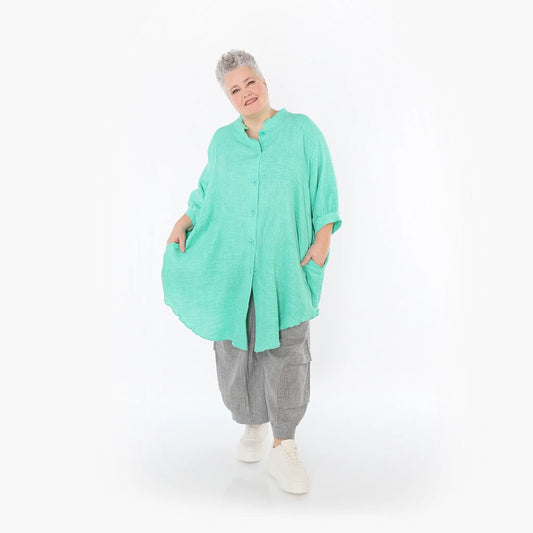 AKH Fashion 7106 Bluse, Grün