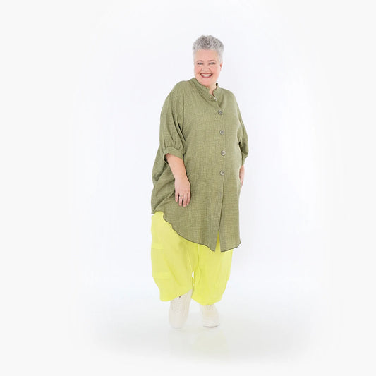 AKH Fashion 7106 Bluse, Khaki