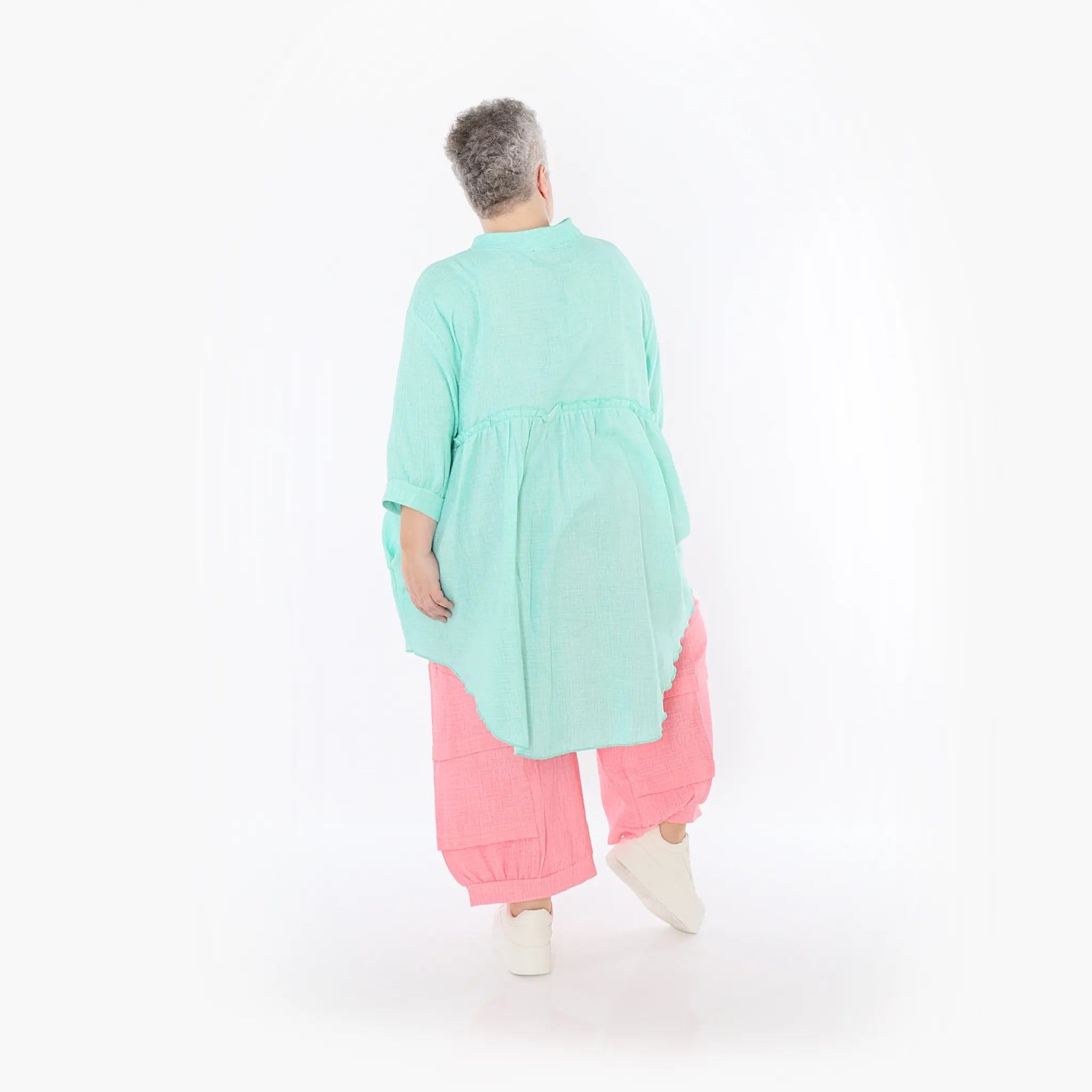 AKH Fashion · Bluse · Lunara · 7106 · Mint