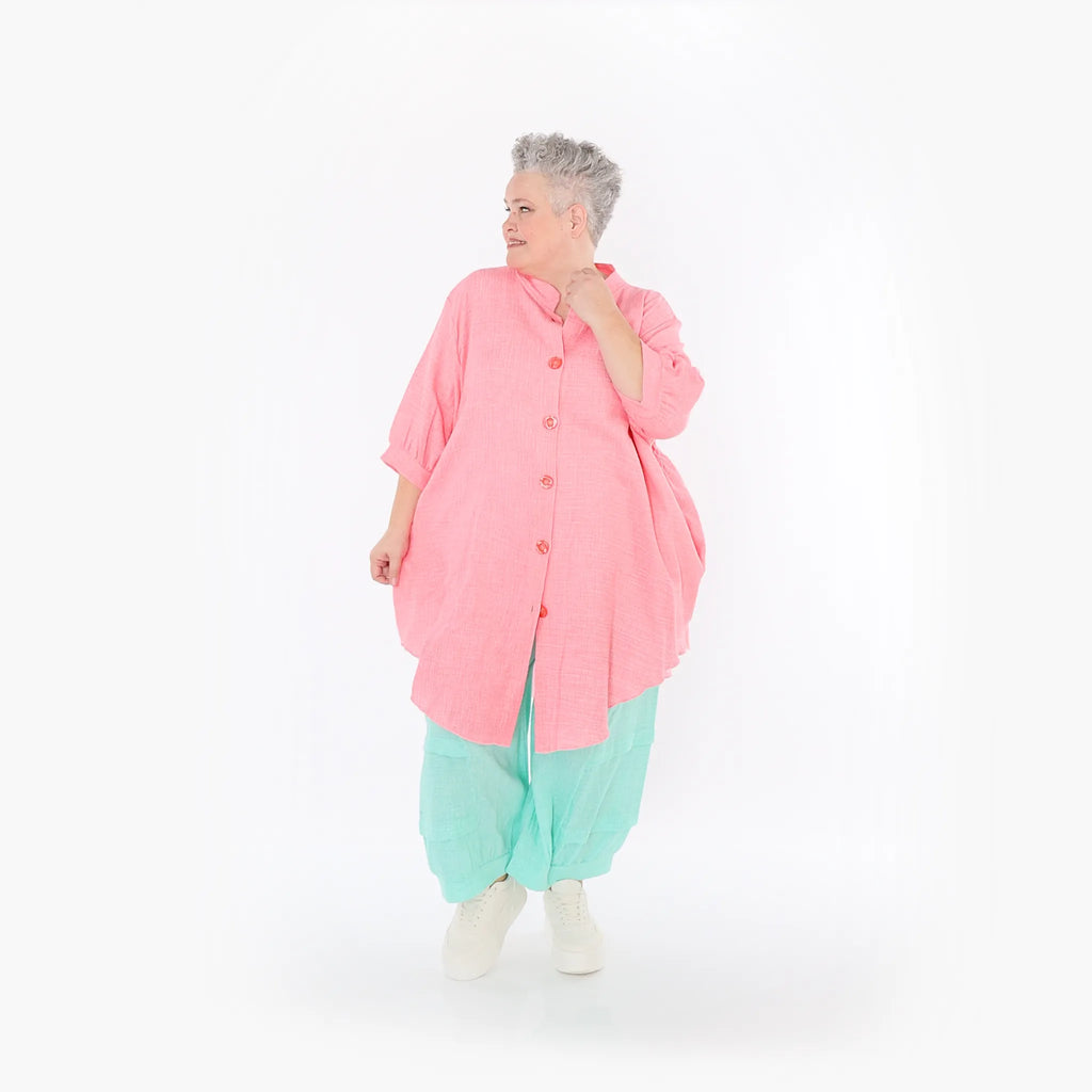 AKH Fashion · Bluse · Lunara · 7106 · Rosa