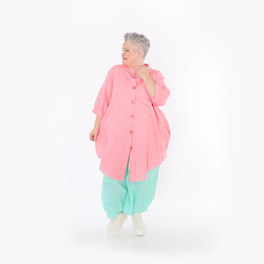 AKH Fashion 7106 Bluse, Rosa