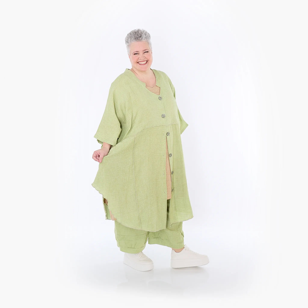 Veste AKH Fashion 7107, vert pomme