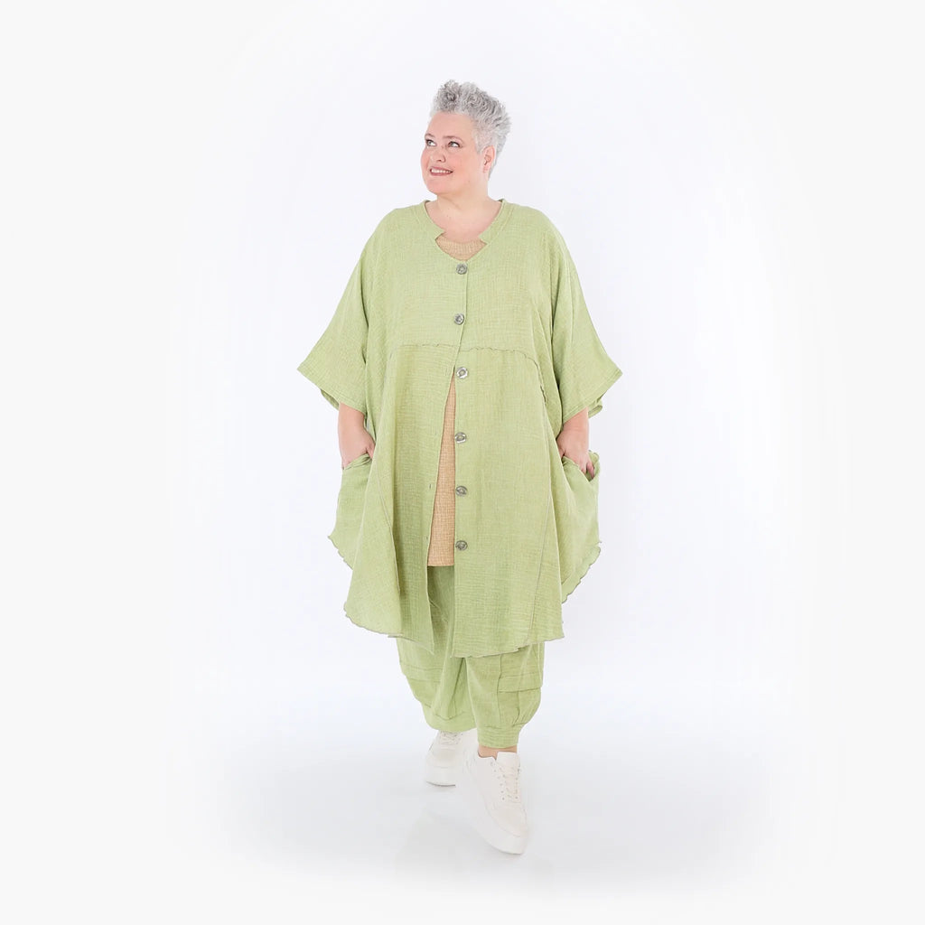 Veste AKH Fashion 7107, vert pomme