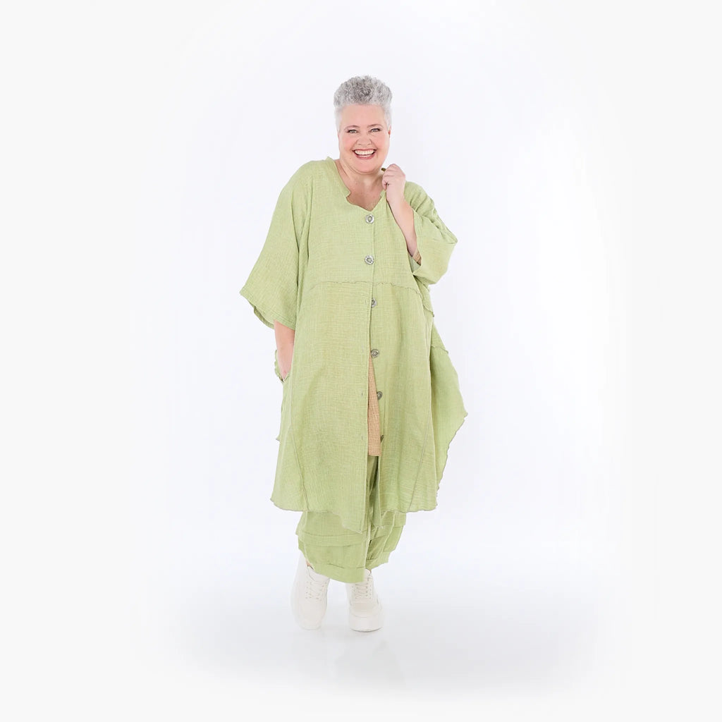 Veste AKH Fashion 7107, vert pomme