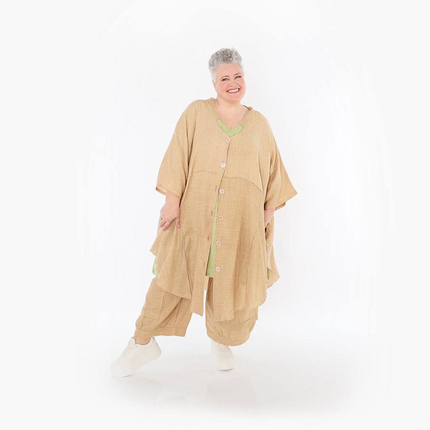 AKH Fashion 7107 Jacke, Cognac