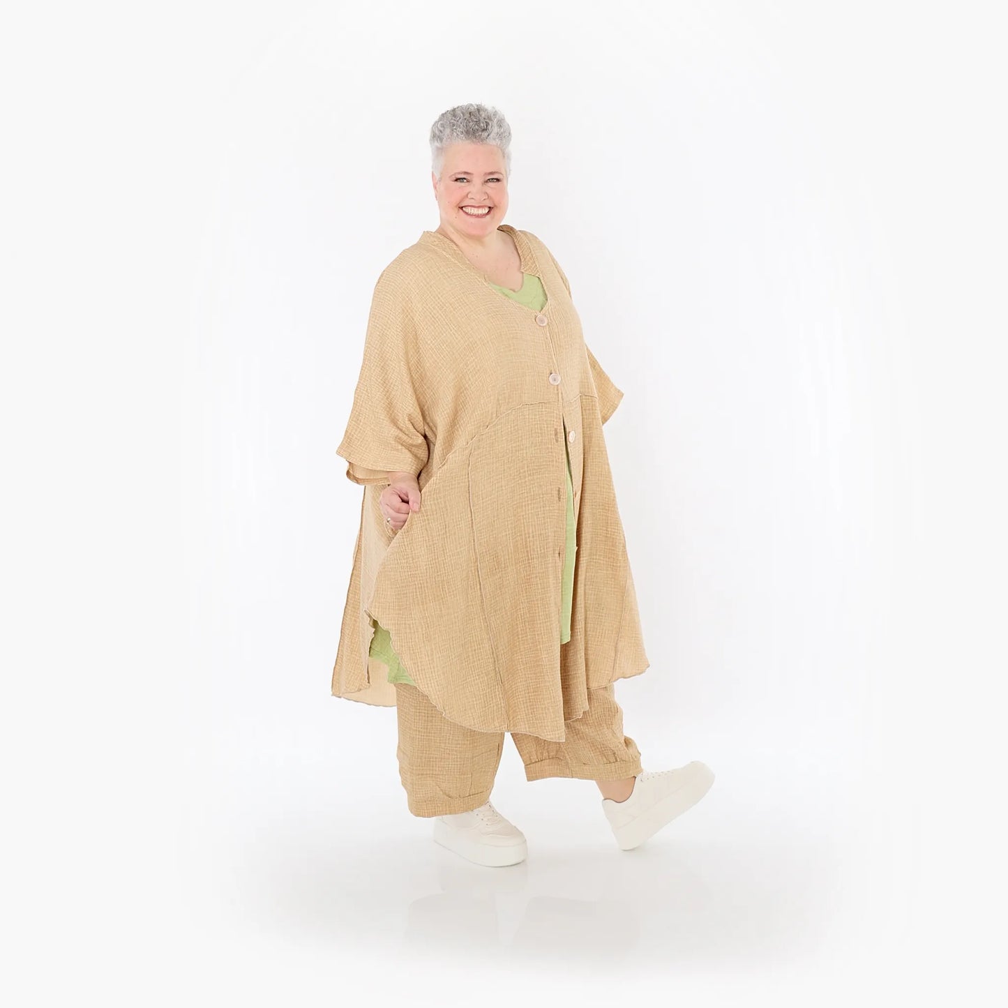 AKH Fashion 7107 Jacke, Cognac