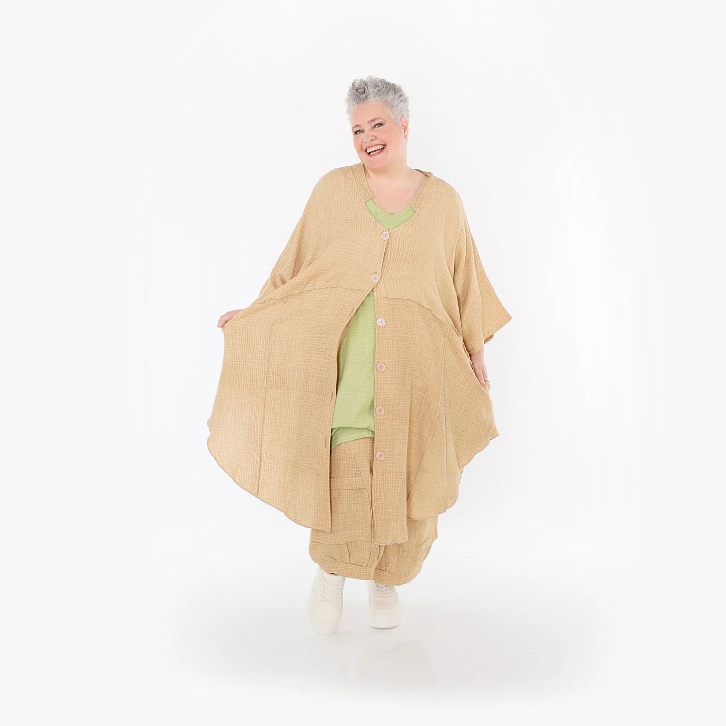 AKH Fashion 7107 Jacke, Cognac