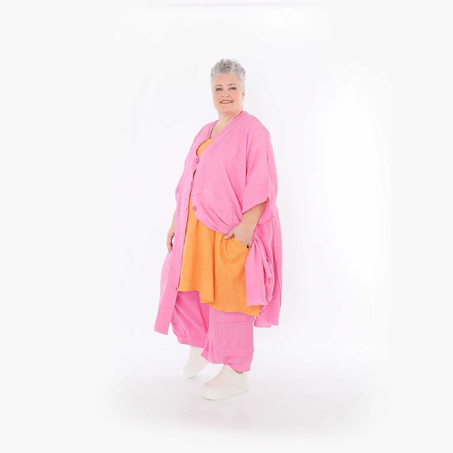 AKH Fashion 7107 Jacke, Fuchsia