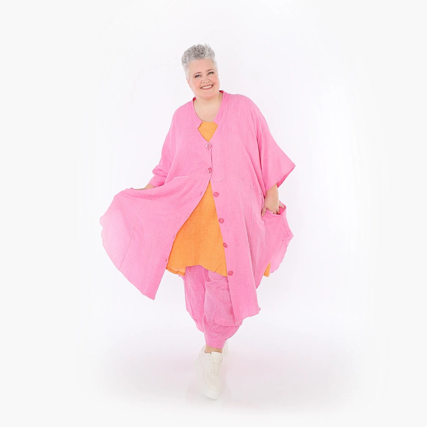 AKH Fashion 7107 Jacke, Fuchsia