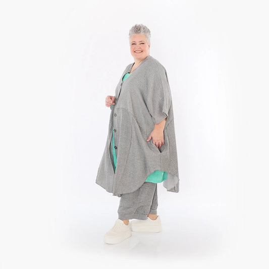 AKH Fashion 7107 Jacke, Grau