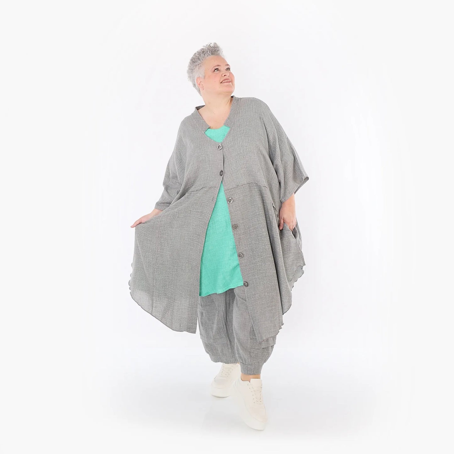 AKH Fashion 7107 Jacke, Grau