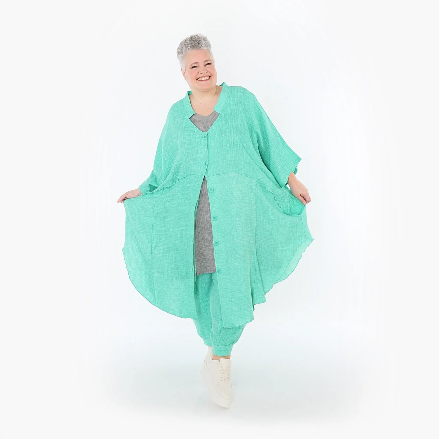 AKH Fashion 7107 Jacke, Grün