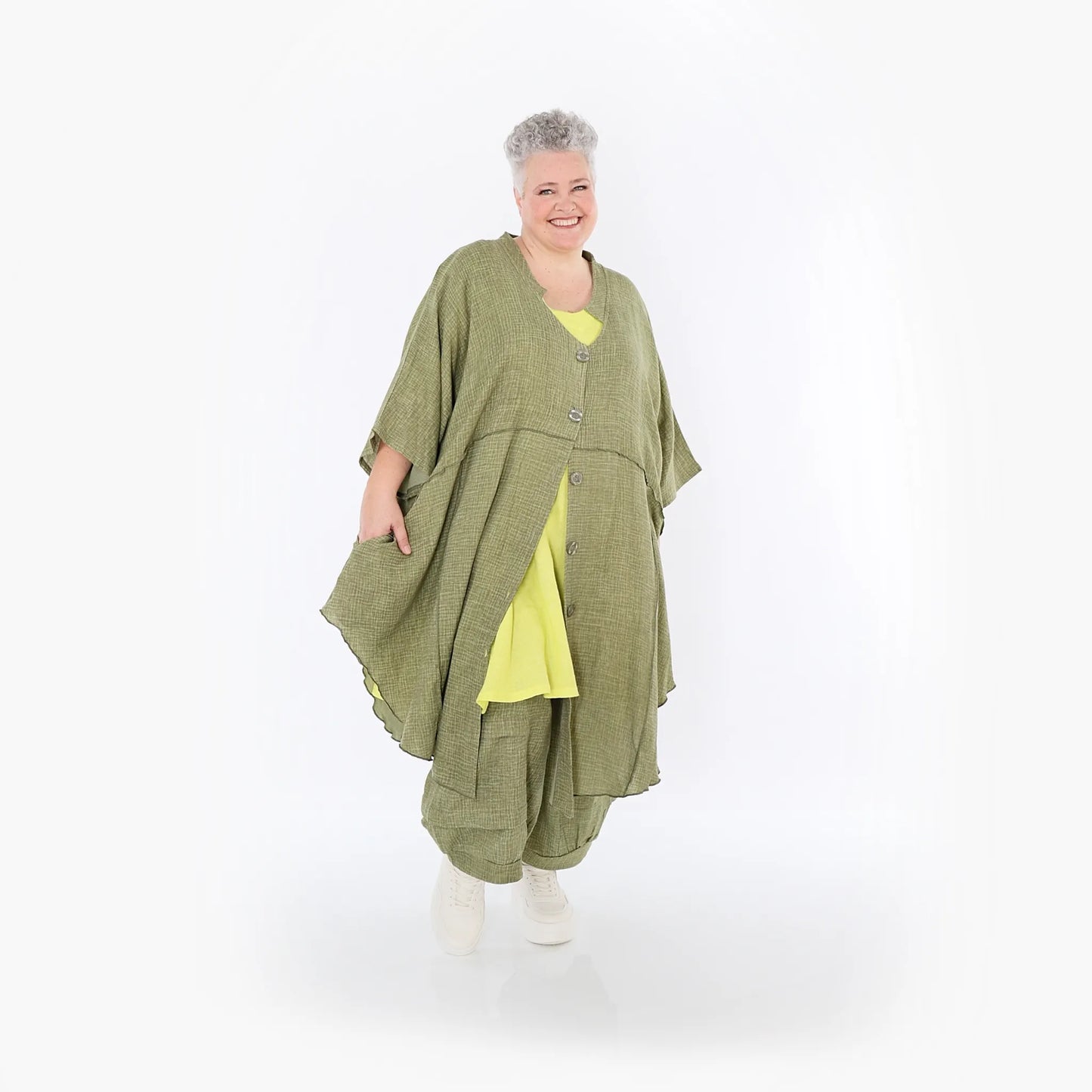 AKH Fashion 7107 Jacke, Khaki