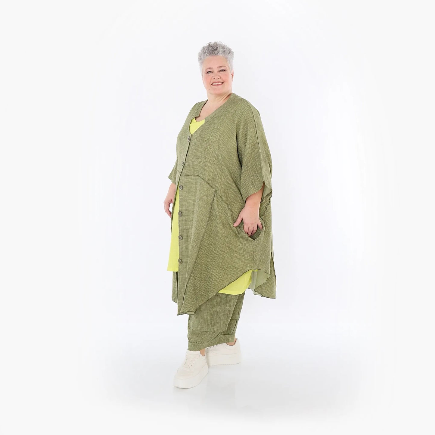 AKH Fashion 7107 Jacke, Khaki