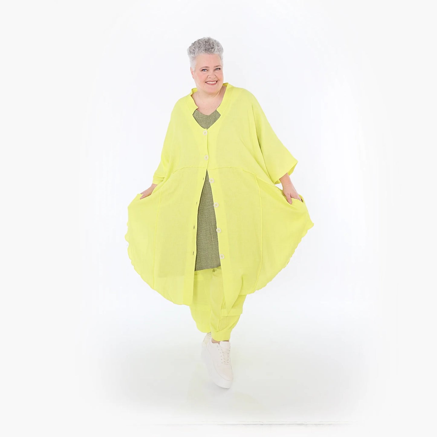 AKH Fashion 7107 Jacke, Lime