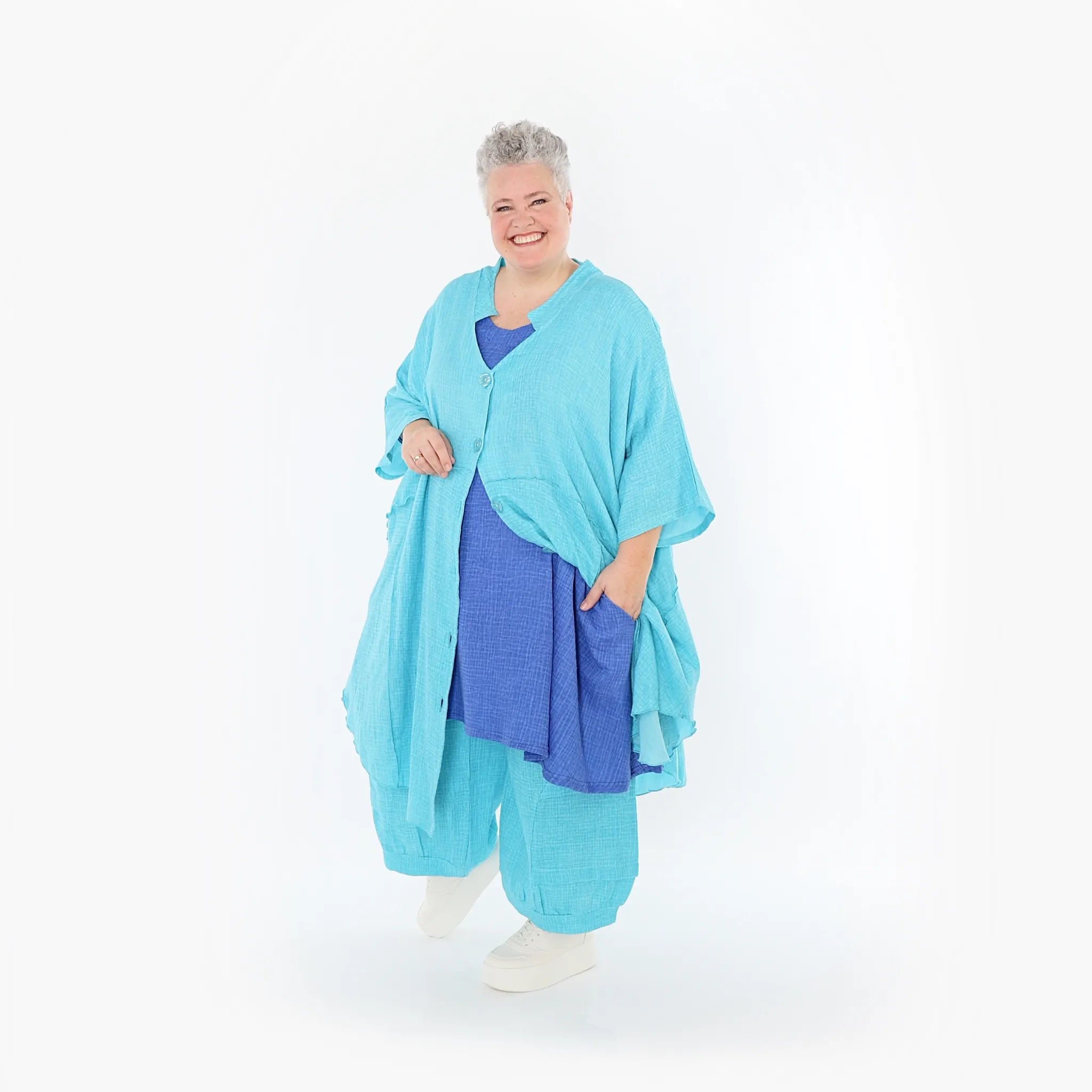 AKH Fashion · Jacke · Lunara · 7107 · Türkis