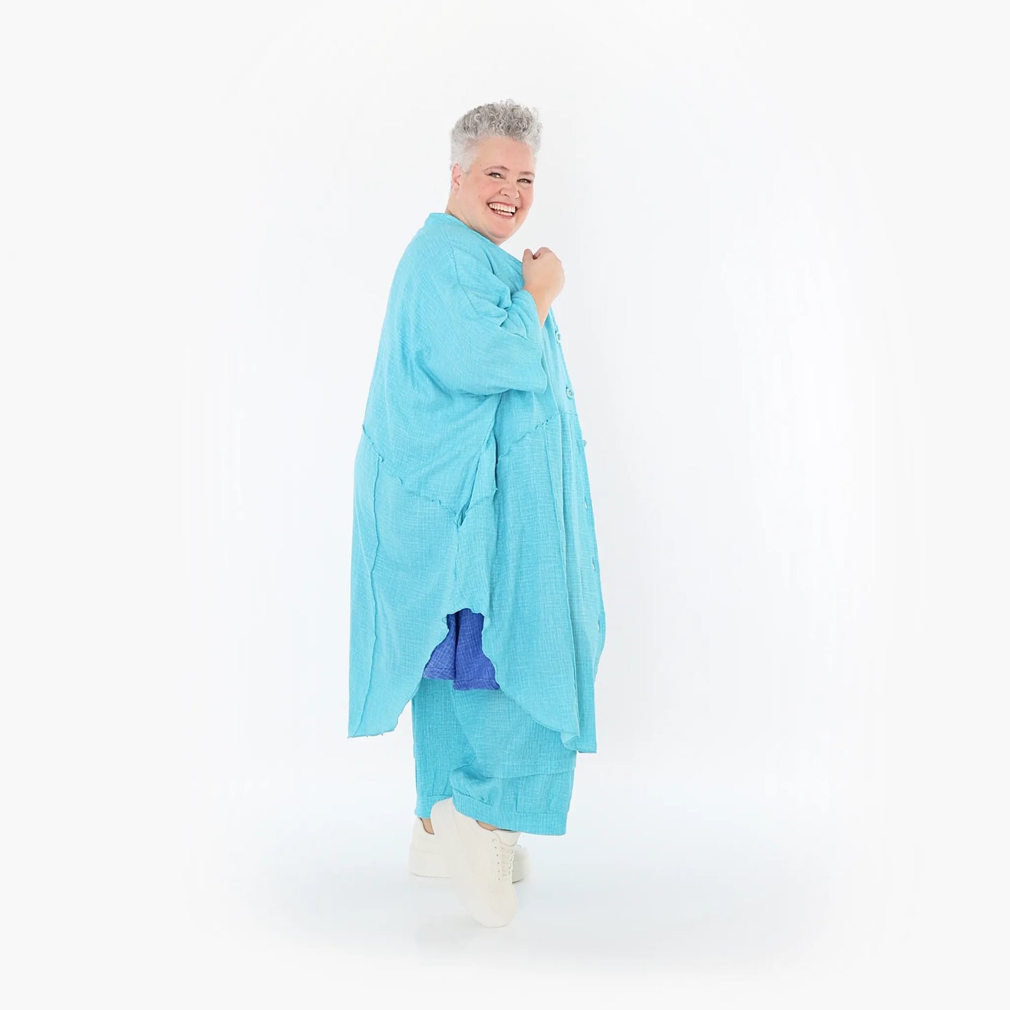 AKH Fashion 7107 Jacke, Türkis