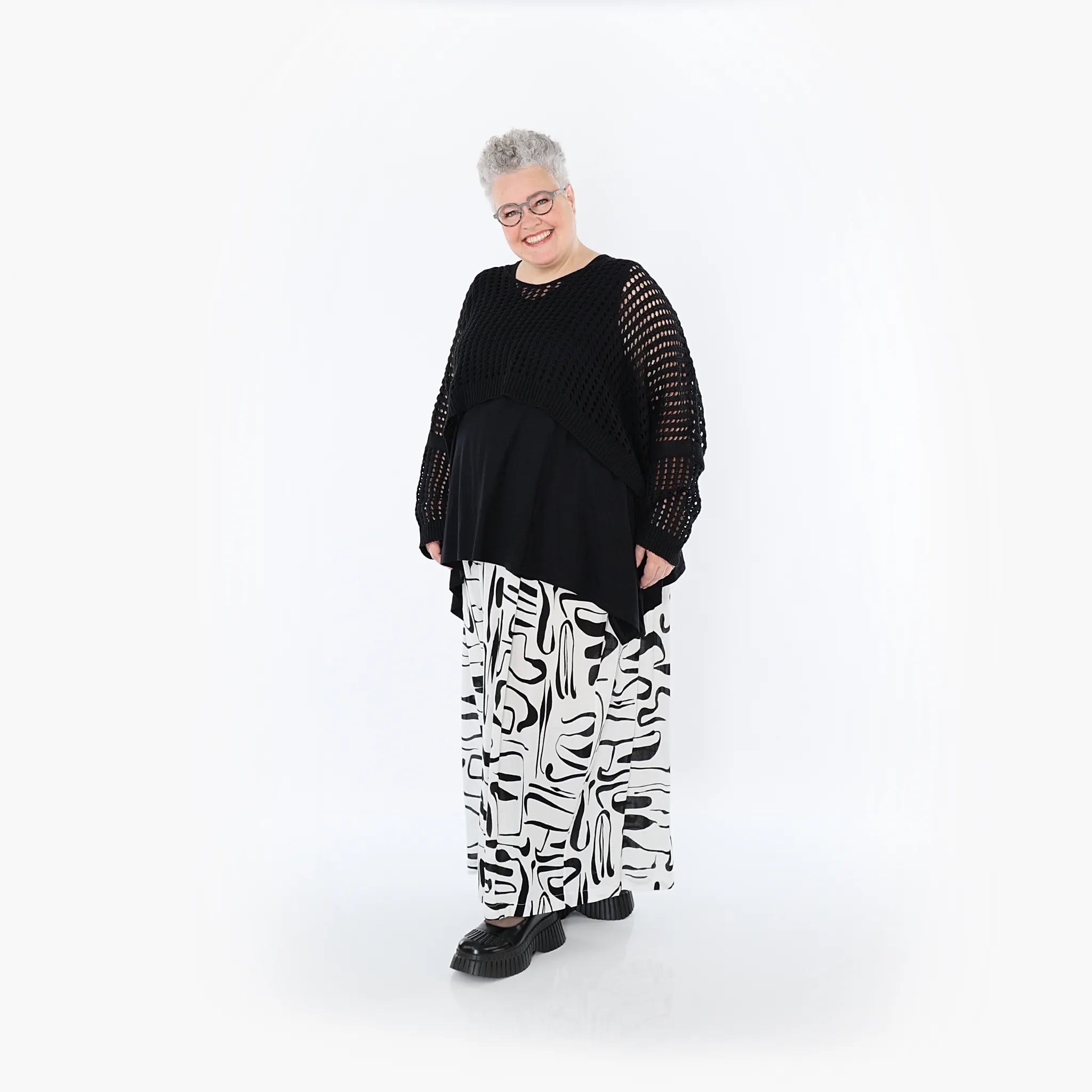 AKH Fashion · Überwurf · Louisa · 2529 · Schwarz